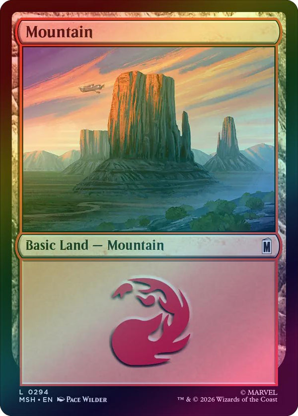 Mountain (294) (Foil) (MSH) (Pre-Order)