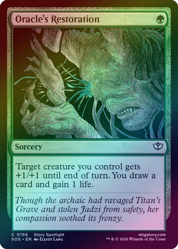 Oracle's Restoration (Foil) (SOS)