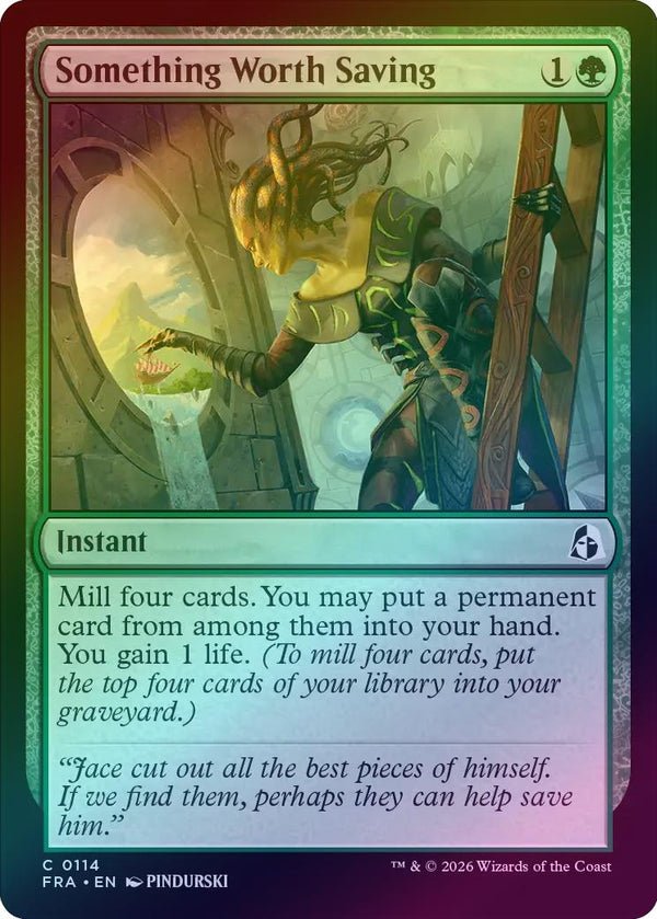 Something Worth Saving (Foil) (FRA)