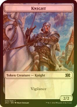 Egg // Knight Token (Foil) (T2X2)