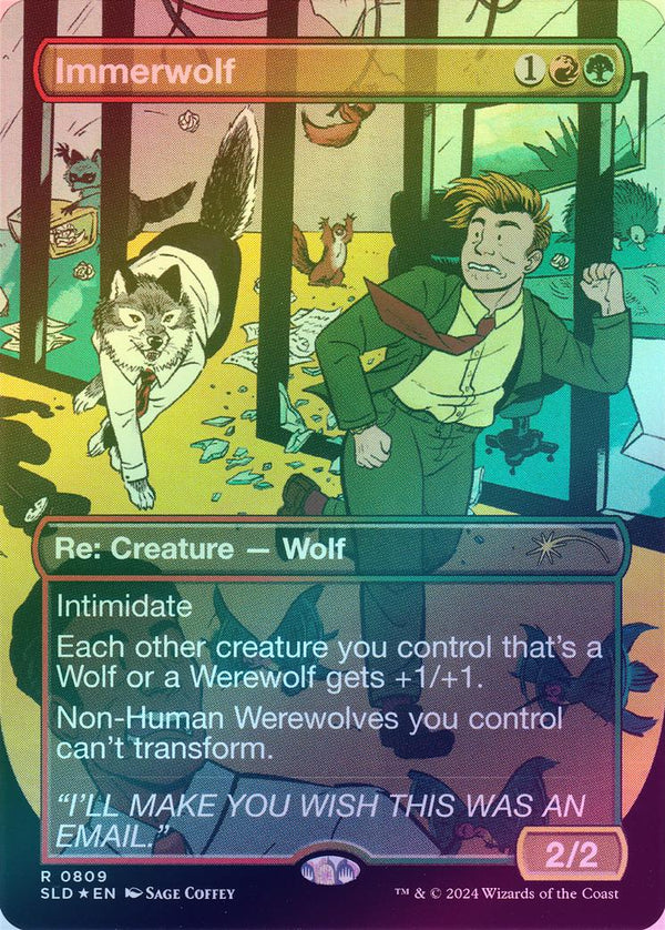 Immerwolf - Borderless (Foil) (SLD)