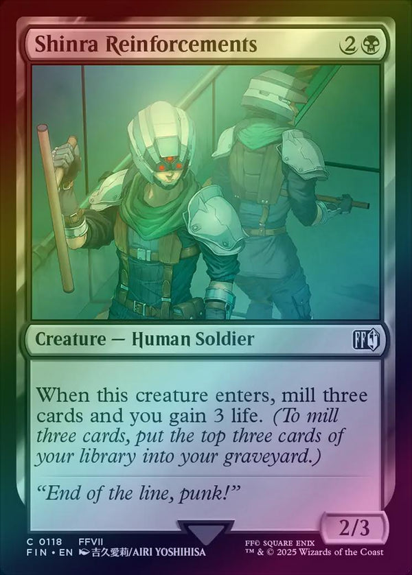 Shinra Reinforcements (Foil) (FIN)