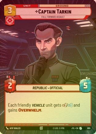 Captain Tarkin - Full Forward Assault (Hyperspace) - 895 - Uncommon (Foil)
