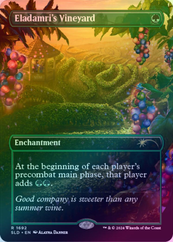 Eladamri's Vineyard - Sheldon's Spellbook (Rainbow Foil) (SLD)