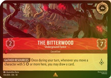 The Bitterwood (Underground Forest) - 135/204 - Rare (Foil)