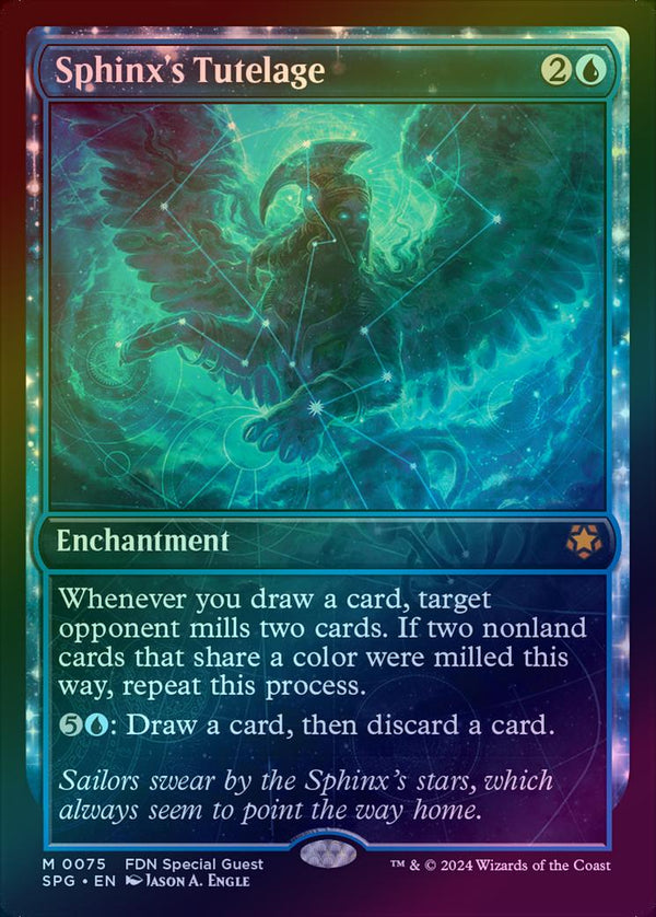 Sphinx's Tutelage - Showcase (Foil) (SPG)