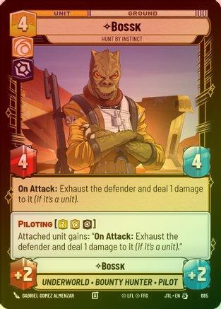 Bossk - Hunt By Instinct - 685 - Special (Foil)