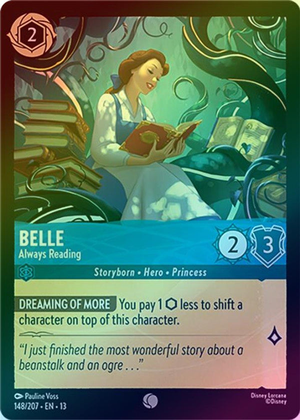 Belle (Always Reading) - 148/207 - Common (Foil)