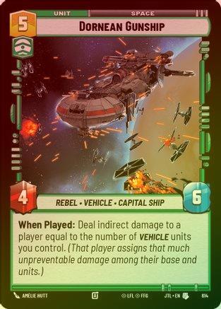 Dornean Gunship - 614 - Uncommon (Foil)