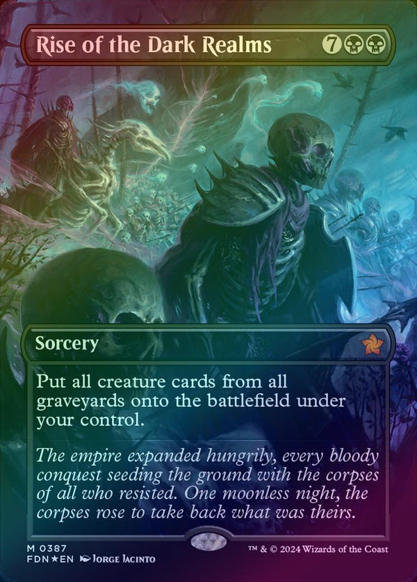 Rise of the Dark Realms - Borderless (Mana Foil) (FDN)