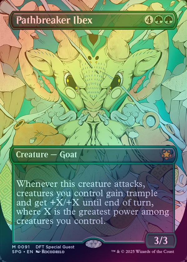 Pathbreaker Ibex - Borderless (Foil) (SPG)