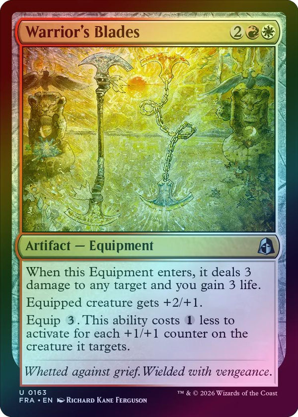 Warrior's Blades (Foil) (FRA)