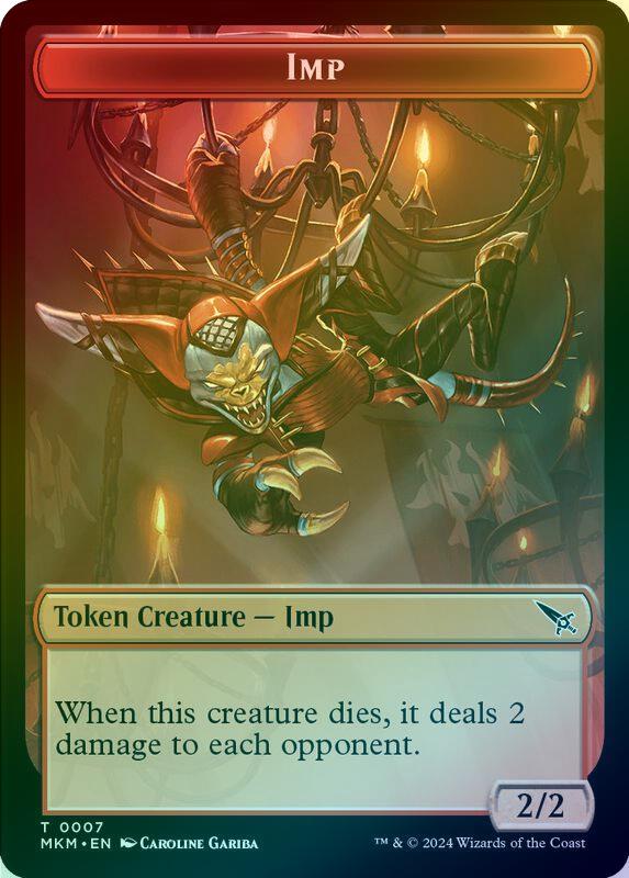 Thopter (020) // Imp Token (Foil) (TMKM)