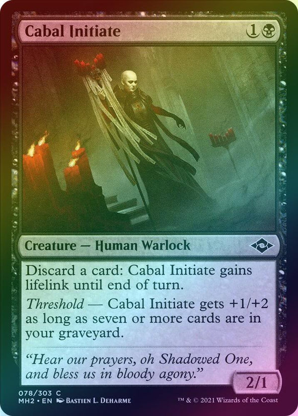 Cabal Initiate (Foil) (MH2)