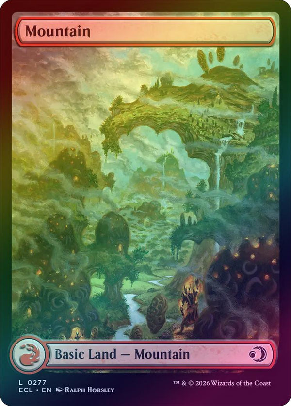 Mountain (277) (Foil) (ECL)