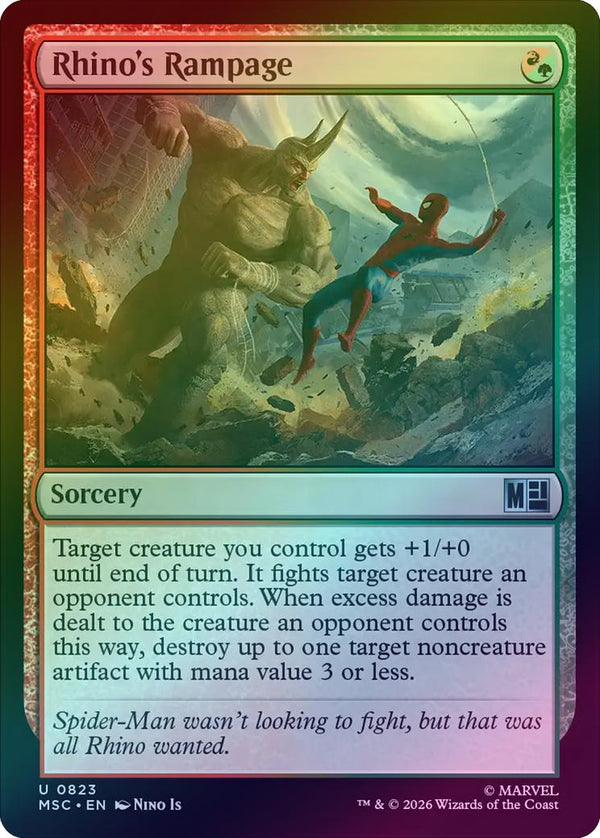 Rhino's Rampage (Foil) (MSC)