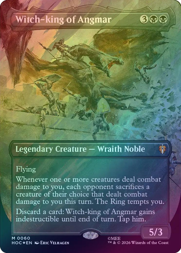 Witch-king of Angmar - Borderless (Surge Foil) (HOC) (Pre-Order)