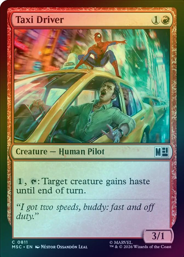 Taxi Driver (Foil) (MSC)