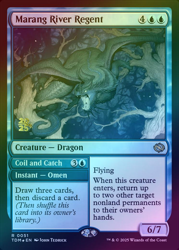 Marang River Regent // Coil and Catch - Prerelease Promo (Foil) (PTDM)