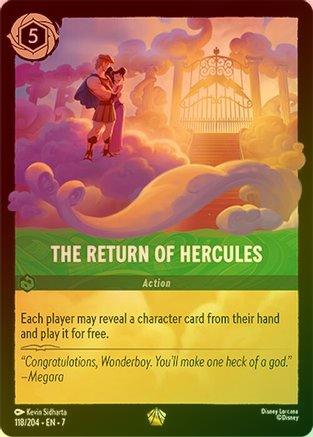 The Return of Hercules - 118/204 - Legendary (Foil)