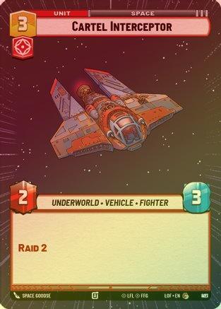 Cartel Interceptor (Hyperspace) - 897 - Common (Foil)