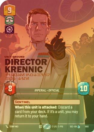Director Krennic - I Lose Nothing But Time (Prestige Foil) - 1093 - Legendary (Foil)