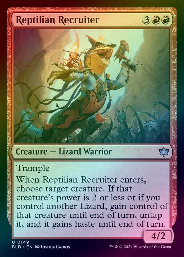 Reptilian Recruiter (Foil) (BLB)