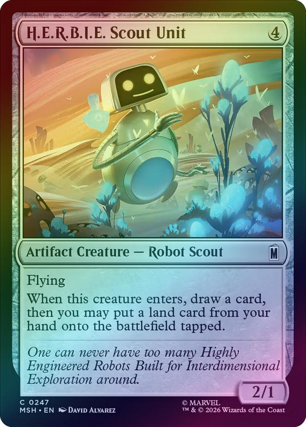 H.E.R.B.I.E. Scout Unit (Foil) (MSH) (Pre-Order)