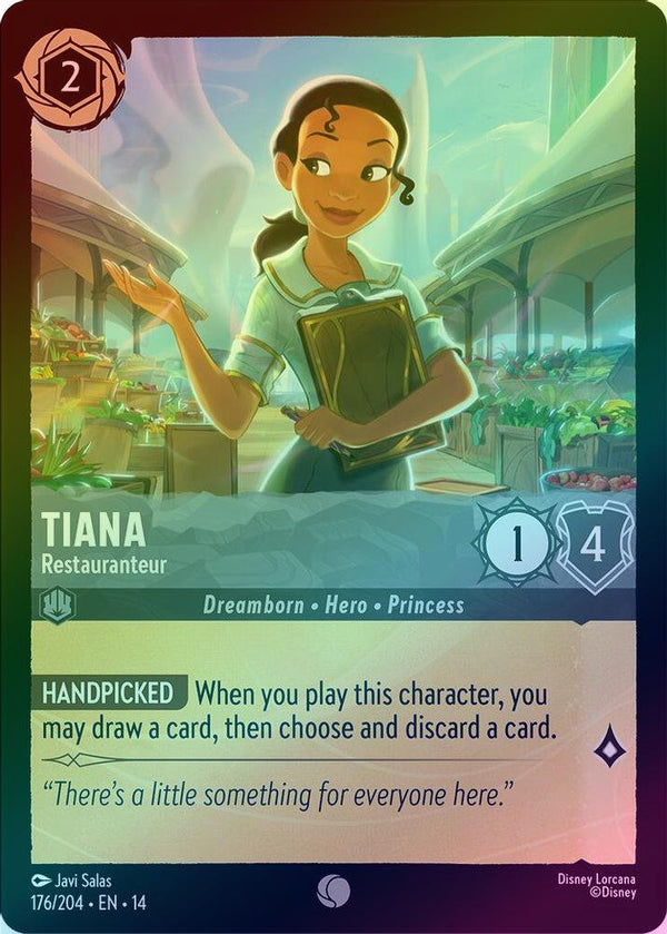 Tiana (Restauranteur) - 176/204 - Common (Foil)