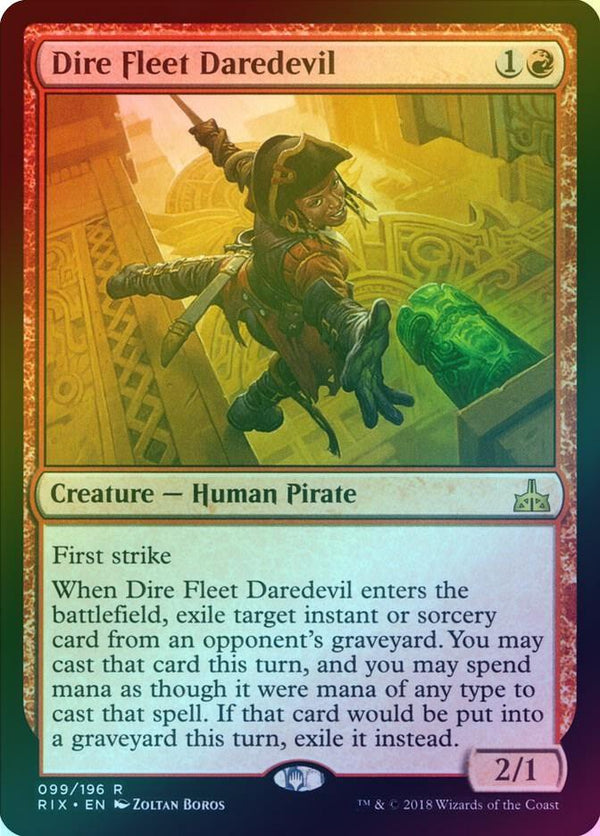 Dire Fleet Daredevil (Foil) (RIX)
