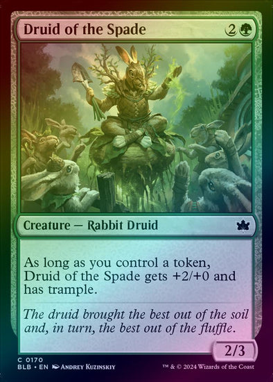 Druid of the Spade (Foil) (BLB)