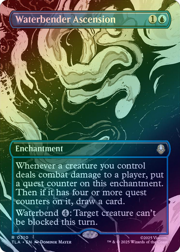 Waterbender Ascension - Borderless (Foil) (TLA)