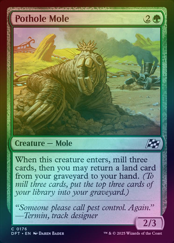 Pothole Mole (Foil) (DFT)