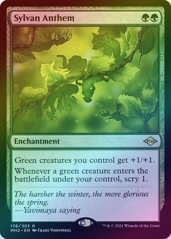Sylvan Anthem (Foil) (MH2)