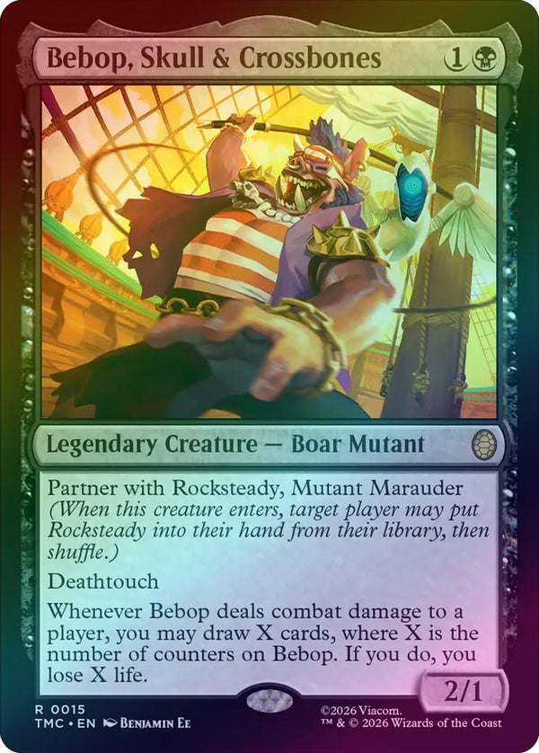 Bebop, Skull & Crossbones (Surge Foil) (TMC)