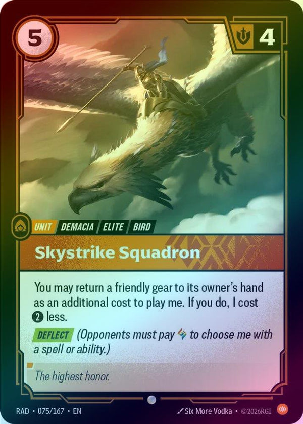 Skystrike Squadron - 075/167 - Common (Foil)