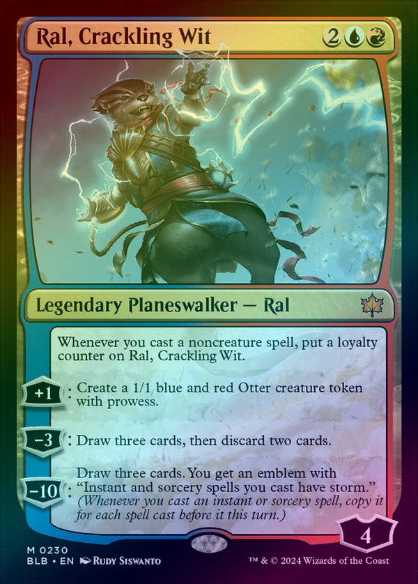 Ral, Crackling Wit (Foil) (BLB)