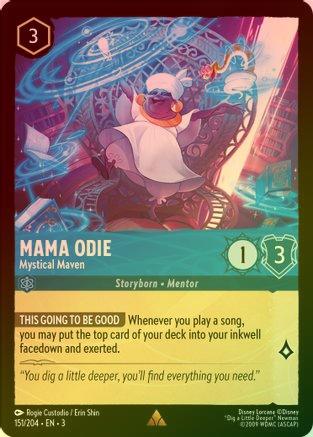 Mama Odie (Mystical Maven) - 151/204 - Rare (Foil)