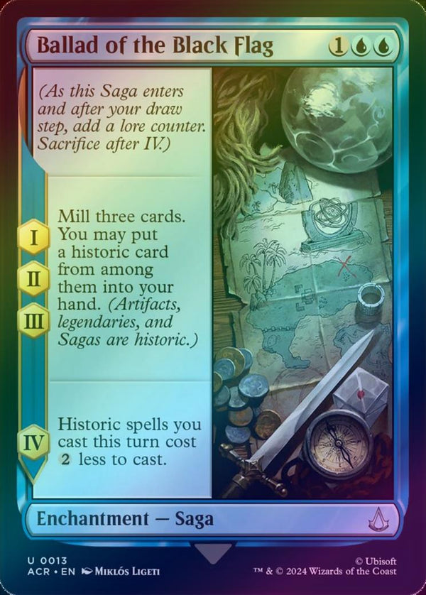 Ballad of the Black Flag (Foil) (ACR)