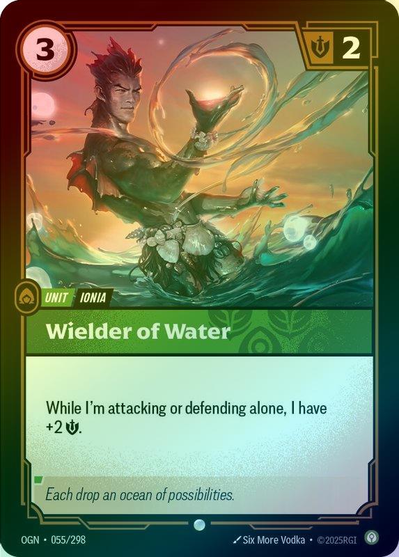 Wielder of Water - 055/298 - Common (Foil)