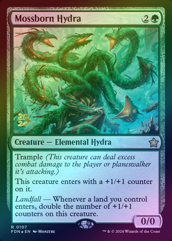 Mossborn Hydra - Prerelease Promo (Foil) (PFDN)