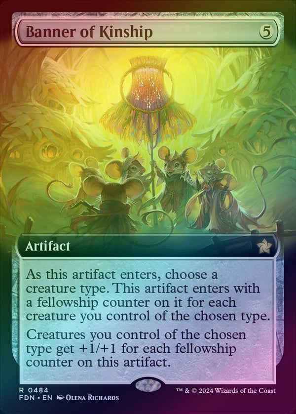 Banner of Kinship - Extended Art (Foil) (FDN)