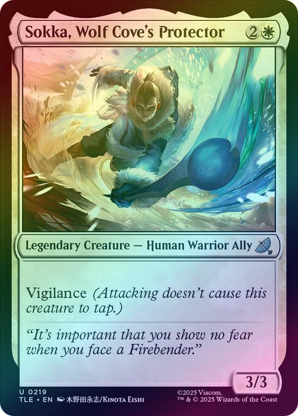 Sokka, Wolf Cove's Protector (Foil) (TLE)