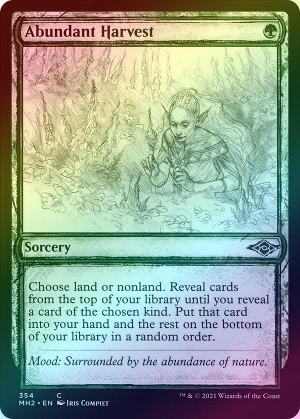 Abundant Harvest - Sketch Showcase (Foil) (MH2)