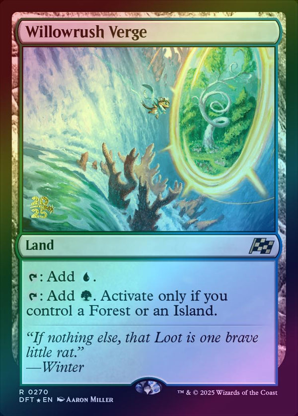 Willowrush Verge - Prerelease Promo (Foil) (PDFT)