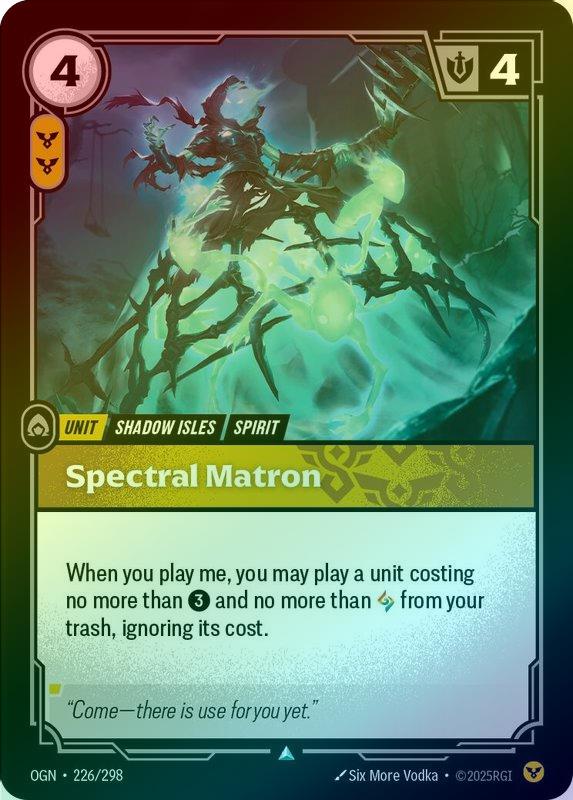 Spectral Matron - 226/298 - Uncommon (Foil)