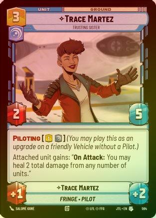 Trace Martez - Trusting Sister - 564 - Uncommon (Foil)