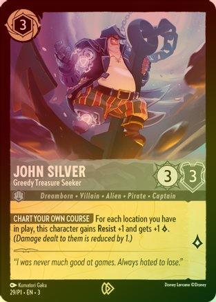401 Games Canada - John Silver (Greedy Treasure Seeker) - 29 - Promo (Foil) 401 Games Canada - John Silver (Greedy Treasure Seeker) - 29 - Promo (Foil)