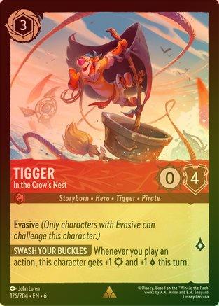 Tigger (In the Crow's Nest) - 126/204 - Rare (Foil)