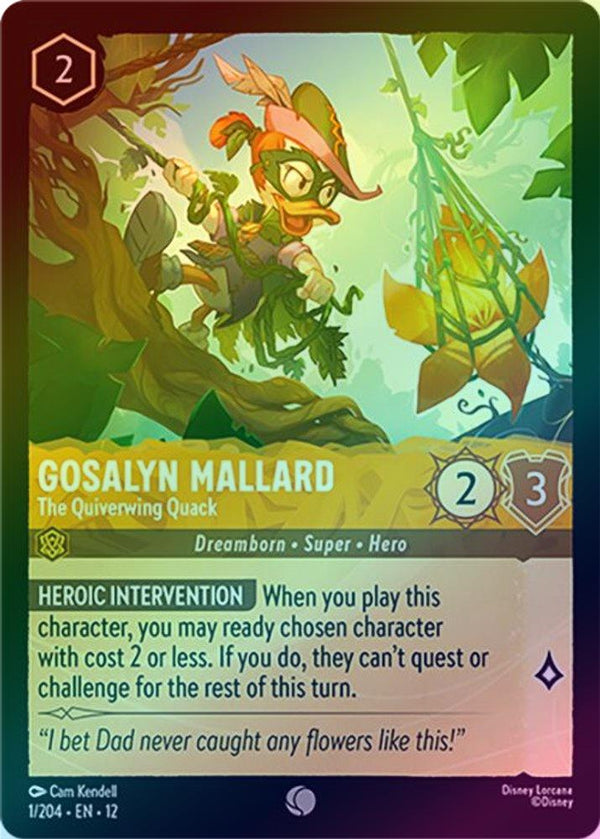Gosalyn Mallard (The Quiverwing Quack) - 1/204 - Common (Foil)